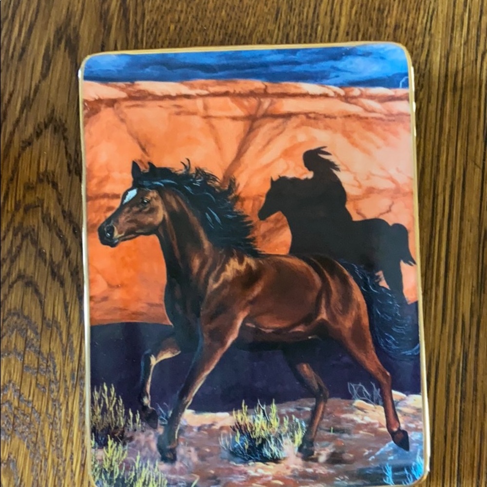 Franklin Mint Heirloom Thunder in the Canyon